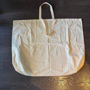 giant muji tote bag in white - off white 70 x 103 CM